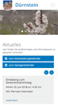 Mobile Screenshot of duernstein.at
